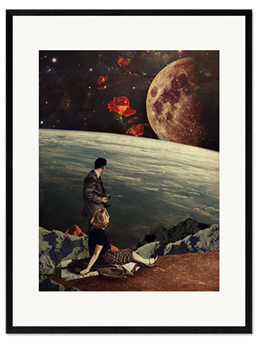 Framed art print The Roses Came