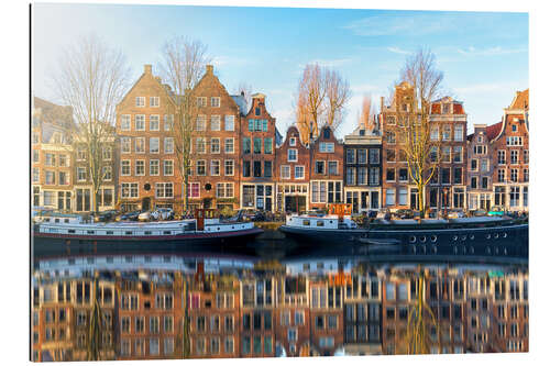 Cuadro de plexi-alu Amsterdam morning reflections