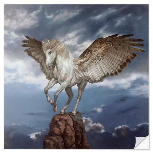 Naklejka na ścianę Pegasus