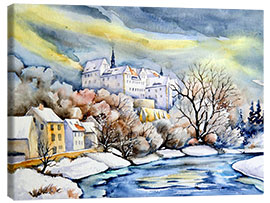 Canvas print Schloss Colditz