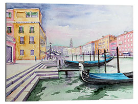 Aluminium print Venedig