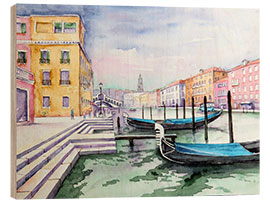 Quadro de madeira Venedig