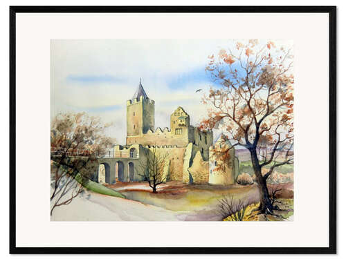 Framed art print Rudelsburg