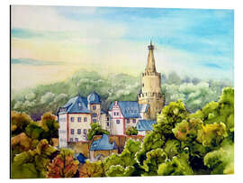 Magnettafel Osterburg in Weida