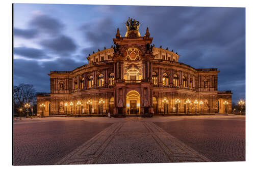 Cuadro de aluminio Semper Opera Dresden Germany