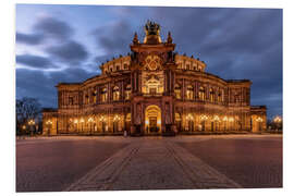 Hartschaumbild Semperoper Dresden