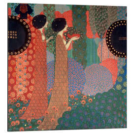 Magnettafel Prinzessinnen und Krieger (Detail)