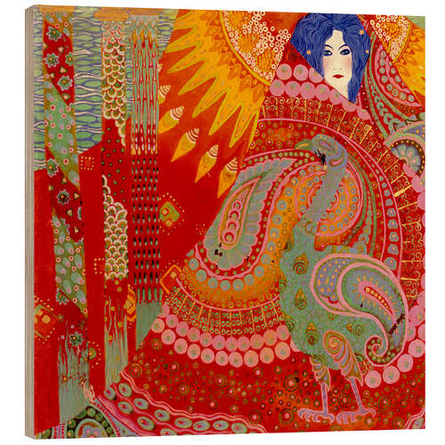 Wood print Salome