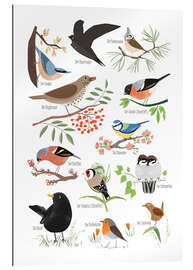 Gallery print Garden birds (German)