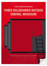 Naklejka na ścianę Three Billboards Outside Ebbing, Missouri