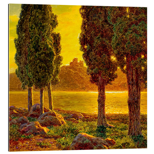 Quadro em plexi-alumínio sunset