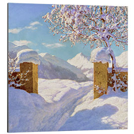 Alubild Sinfonie in weiss und blau - Ivan Fedorovich Choultsé