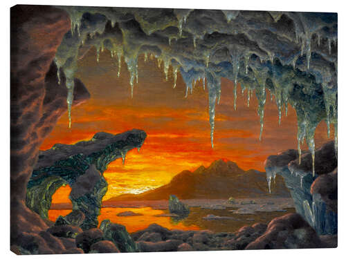 Lienzo cueva Ártico
