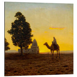 Magnettafel Dämmerung in Afrika