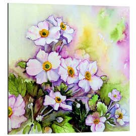 Magnettafel Herbstanemonen