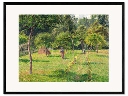 Framed art print Orchard in Éragny