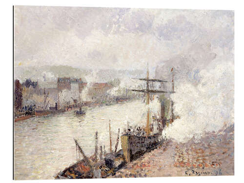 Gallery print Steamboats in the Port of Rouen