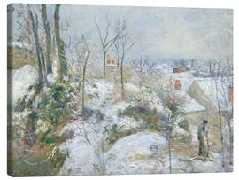 Canvas print Snow Scene