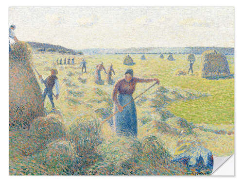 Sisustustarra The haymaking, Eragny