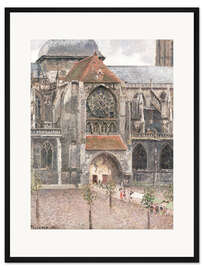 Gerahmter Kunstdruck Kirche von Saint Jacques in Dieppe