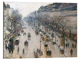 Magnettafel Boulevard Montmartre an einem Wintermorgen, 1897