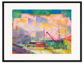 Gerahmter Kunstdruck Marseille II