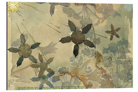 Magnettafel Stilisierte Pflanzen