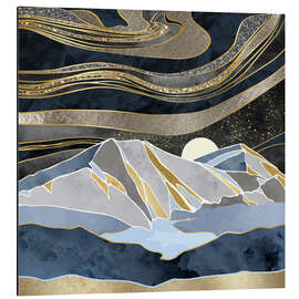 Magnettafel Metallischer Himmel