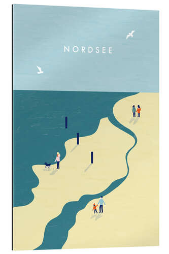 Gallery print Northsea Illustration