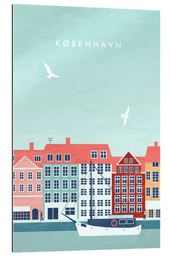 Gallery print Copenhagen Illustration