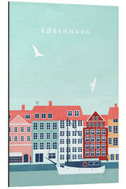 Magnettafel Kopenhagen