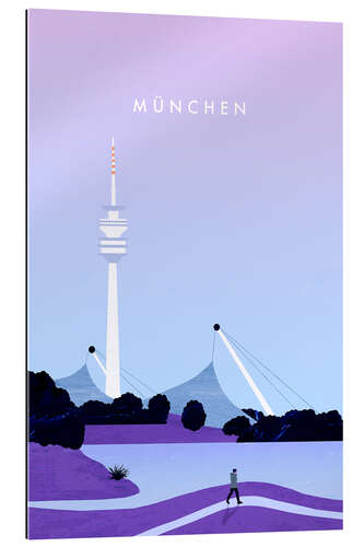 Gallery print Munich illustration