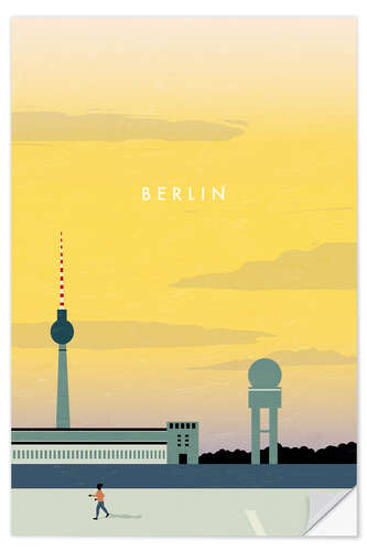 Naklejka na ścianę Tempelhof, Berlin