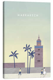 Lærredsbillede  Illustration Marrakech - Katinka Reinke