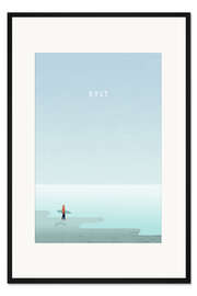 Gerahmter Kunstdruck Sylt