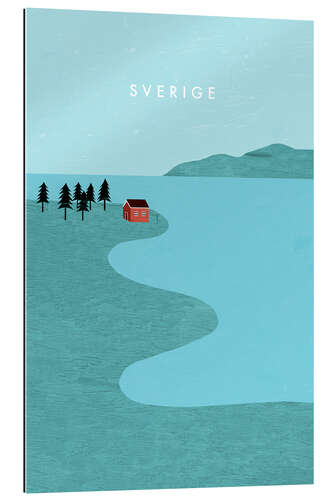 Gallery print Sweden Illustration