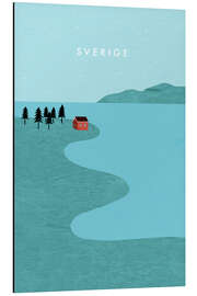 Magnettafel Schweden