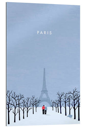 Galleritryk Illustration Paris