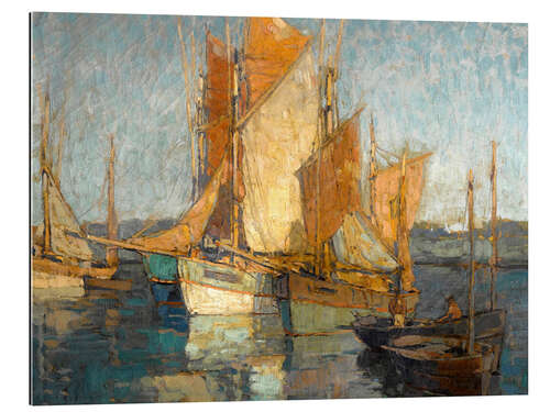 Galleriprint Sailboats in harbor