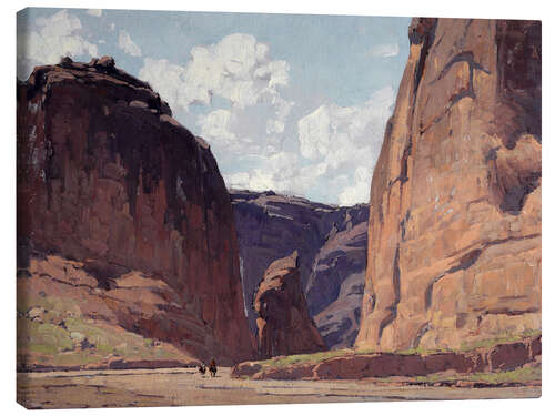 Canvas-taulu Canyon gateway