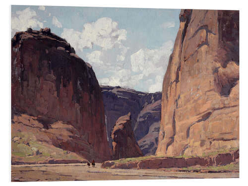 Foam board print Canyon gateway