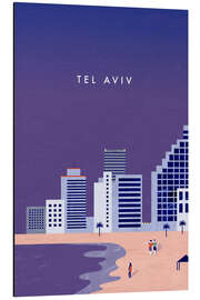 Magnettafel Tel Aviv