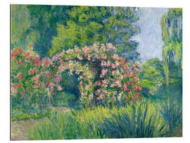 Gallery print The Monet Rose Garden