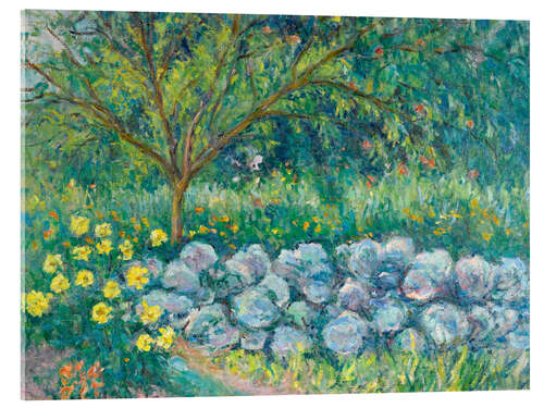 Acrylic print Hydrangees, Monet's Garden