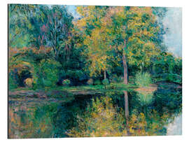 Magnettafel Der Teich von Claude Monets Garten