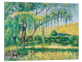 Gallery Print Willow, Rosengarten und Wasserlilien in Giverny