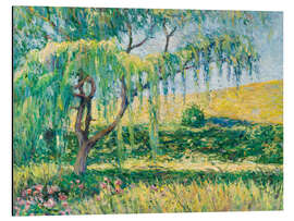 Magnettafel Willow, Rosengarten und Wasserlilien in Giverny