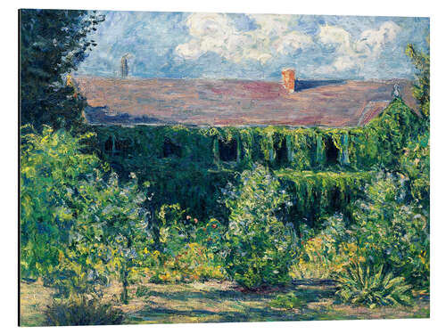 Stampa su alluminio La maison de Monet