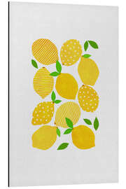 Aluminium print Lemon Crowd