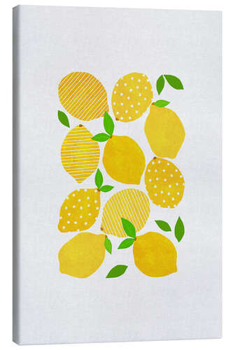 Canvas print Lemon Crowd